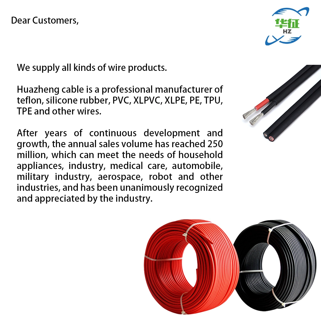 UL UL 10103 Standard RoHS Compliance 150c 200c 300V Fluoroplastic ETFE Fluorine Plastic Wire