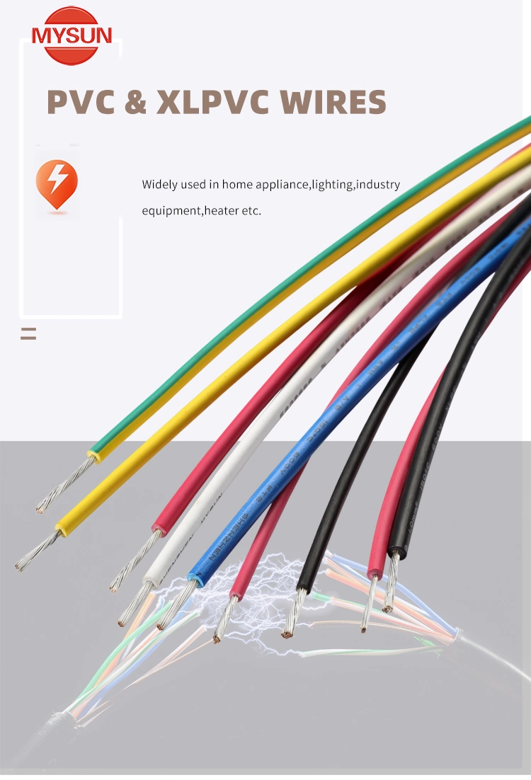 Xlpvc Wires UL1430 Awm1430 12AWG 300V/105c Red Internal Wiring of Electronic Equipment
