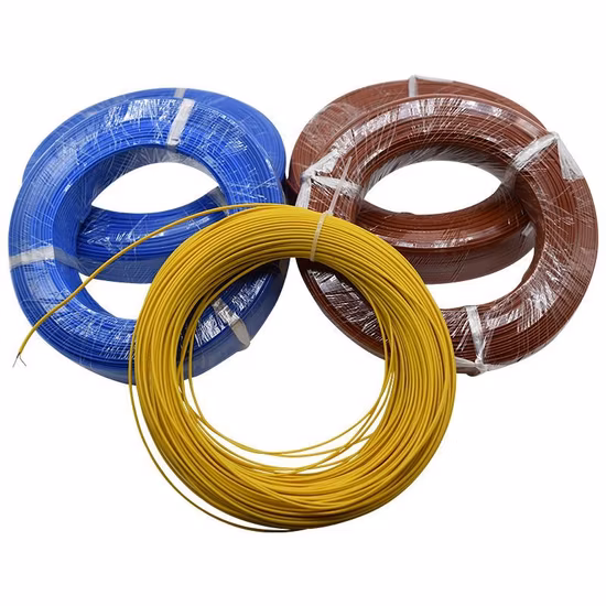 250 Degree 600V Teflon PTFE PFA FEP ETFE Insulated High Temperature Wire
