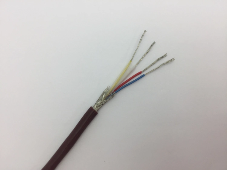 Micc Rtd FEP/Cub/Sil-4*7/0.12mm Thermocouple Extension Wire