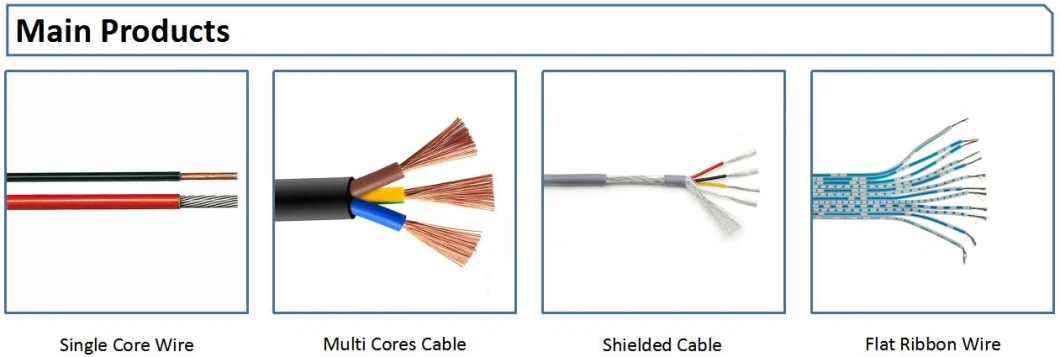 Sr-PVC Solid Copper RoHS UL1061 Electrical Wire