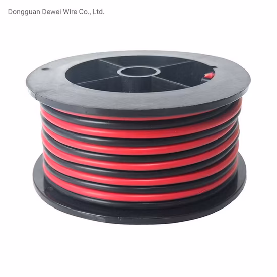 PTFE Wire Current Rating Fluoroplastic Colorful Parallel Wire with Dw29