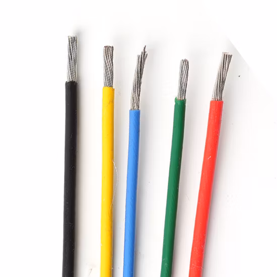 UL1508 105c 30V 24AWG Extruded FEP PTFE PFA ETFE Flexible Electrical Lead Wire Made in China