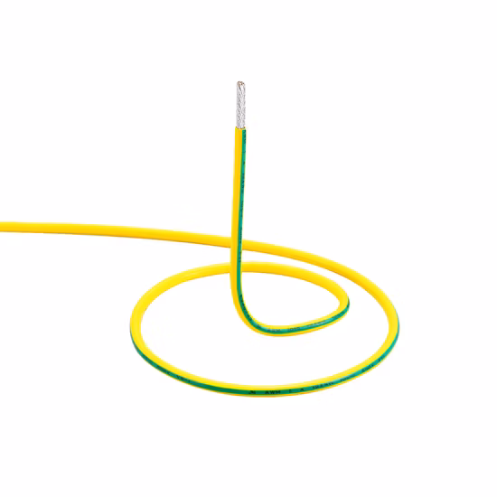 UL1859 600V 150c 28AWG PFA Insulated Wire Tinned Copper Wire Brown White Yellow